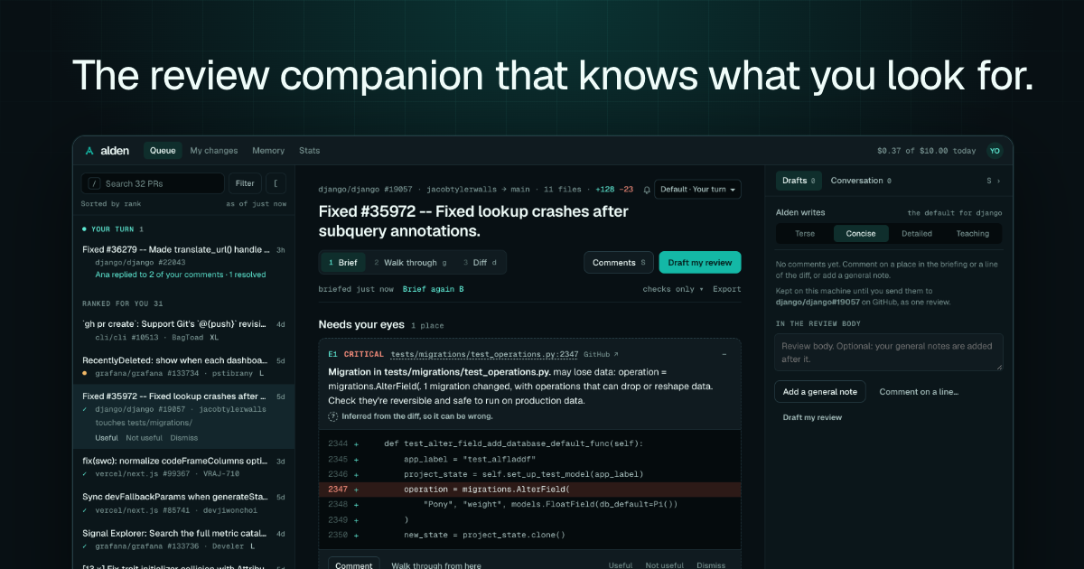Spent the last 10 days shipping a code review tool. Turns out the AI part wasn't what mattered